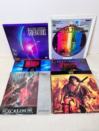 6 Movie Laser Discs.