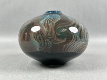 Brent Kee Young Glass Vessel 1975