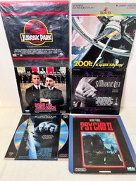 6 Movie Laser Discs.