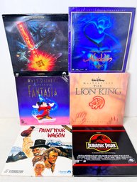 Lot Of 6 Movie Laser Discs.