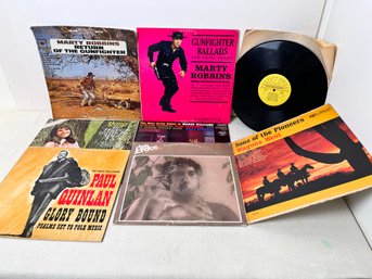 Lot Of 8 Vintage Vinyl Albums.