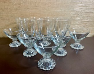 Lot Of 12 Candlewick Drinking Glasses *LOCAL PICKUP ONLY - NO SHIPPING*