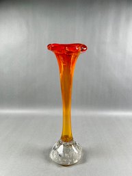 MCM Orange Made In Sweden Vase