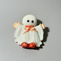 Enesco Halloween Ghost Brooch