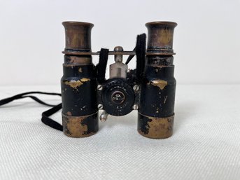 Vintage Wollensak Biascope Binoculars Circa 1930s.