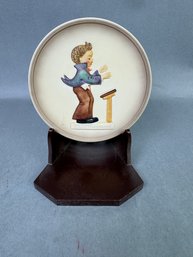 Goebels Hummel Miniature Plates - 1987  Band Leader