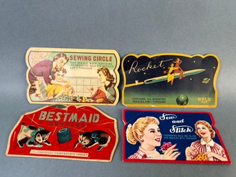 Vintage Sewing Needle Envelopes.