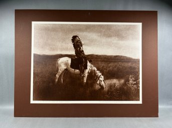 Edward Curtis Print Oasis In The Badlands The Curtis Project Printed By Jean Antony Du Lac