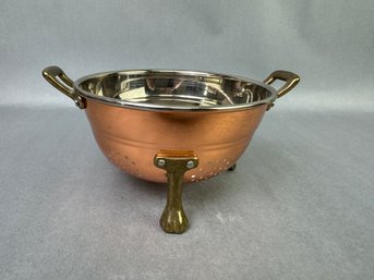 Small Copper Strainer