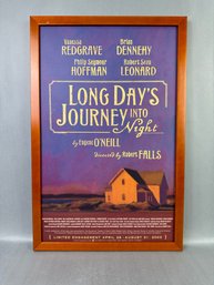 Framed Hard Copy Poster  By Robert Cardinal Of: Long Days Journey Into Night