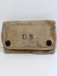 Vintage WW1 Small Article Pouch.