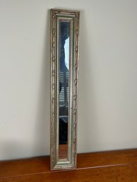 Long Rectangular Gold Tone Decorative Mirror - USA