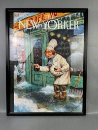 Framed Puzzle Of: The New Yorker