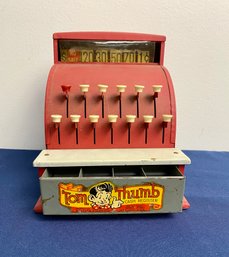 Vintage Tom Thumb Childs Cash Register