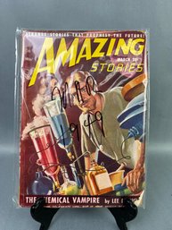 Amazing Stories Pulp Fiction Novel March 1949