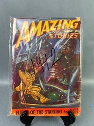 Amazing Stories Pulp Fiction Novel 1942