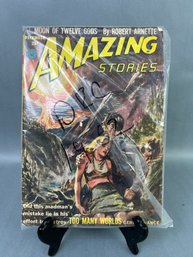 Amazing Stories Pulp Fiction Novel 1952