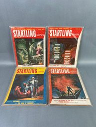 Lot Of Four Vintage Startling Stories Pulp Novels