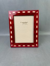 Natalini  Glazed  Wood Frame  5x 7