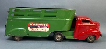 Early To Mid 40s Wyandote Toys Semi Truck-trailer 1501.