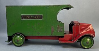 Antique 1920s Steelcraft Toy Mack Truck U S Mail Truck