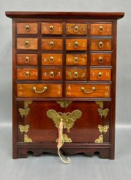 Asian Apothecary Cabinet Jewelry Cabinet