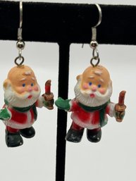 Santa Claus Pierced Earrings