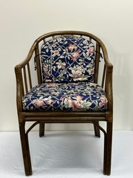 Vintage Bamboo Chair With Padding *Local Pick Up Only *