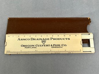 Vintage Armco Slide Ruler