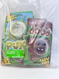 8 Pack Of Ugly Putty Silly Putty - Sealed Package.