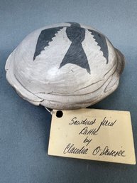 Native American Rattle By Claudia Odriscoll