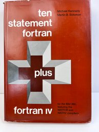 Ten Statement Fourtran Book.