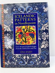 Icelandic Patterns In Needlepoint.