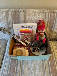 Box Lot Of Christmas Items *Local Pick-Up Only*