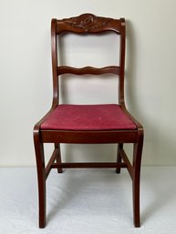 Vintage Hand Carved Chair *local Pick Up Only*