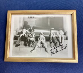 Signed Photograph Of The Little Rascals- No COA