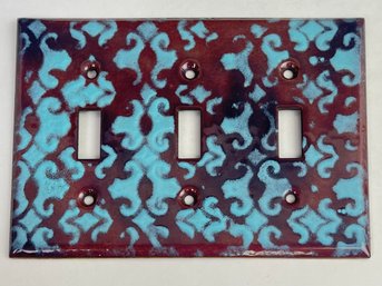 Ceramic Glazed Light Switch Cover