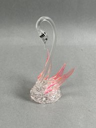 Blown Glass Swan