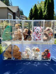 Lot Of 10 Beanie Babies Early Canyon And More