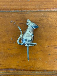 Godinger Silver Plate Mouse Cheese Marker
