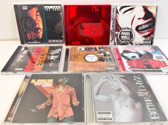 Lot Of 8 Hip Hop CDs.