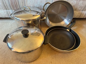 Lot Of Pots And Pans Revere Ware And More *Local Pick-Up Only*