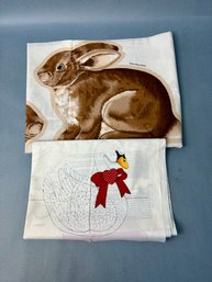 Rabbit And Swan  - Sew And Stuff Dolls