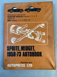 Austin Healey Sprite, Midget 1958 To 1973 Autobook.