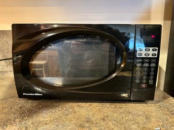 Proctor Silex Microwave Black *Local Pick-Up Only*