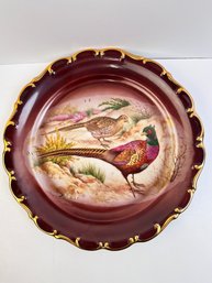 Bayreuth Bavarian Pheasant Plate.