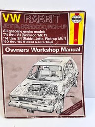 Haines Manual, Volkswagon Rabbit, Jetta, Scirocco And Pickup.