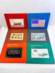 Set Of 6 Automobile Picture Books.