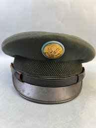 1970s Vintage Army Enlisted Mans Hat.
