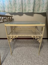 Vintage Woodard Outdoor Metal Table *Local Pick-Up Only*